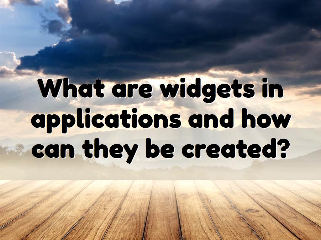 The size that widgets take up and are displayed on hosts such as screens depends on the version of their Android operating system. For example, in version 3.1 of the Android operating system, widgets occupied cells of the screen in order to be displayed and visible to users for use. The size of these cells was such that it enclosed the widget icon and displayed it. In addition, you can use the formula ((Number of columns / rows) * 74) - 2 to define the size that the widget will occupy to be displayed on the screen. Size and how to display widgets