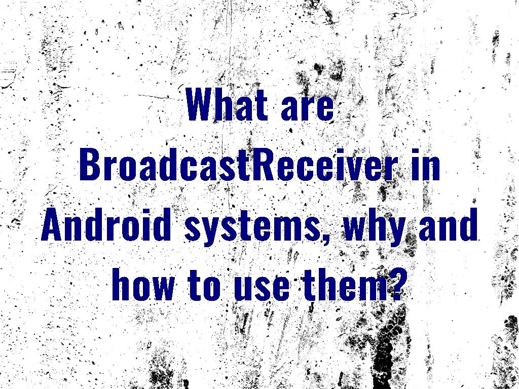 In the applications we create, sometimes it is necessary to be informed about some events and happenings. There are some events in operating systems or other applications that we need to be aware of, for this we must apply some special settings so that we can finally be informed of those events and happenings. The settings must be applied in such a way that the application is aware of the events and happenings that occur in some operating systems and responds to them appropriately, which is possible by using BroadcastReceiver components. BroadcastReceiver in Android
