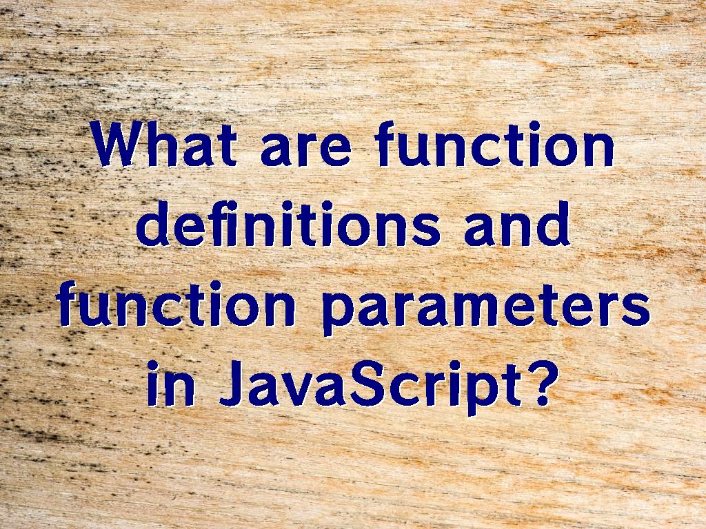 There are different programming languages that are being used, if you master these languages as well as the features in them, such as function, you can design the best content. definitions and function parameters