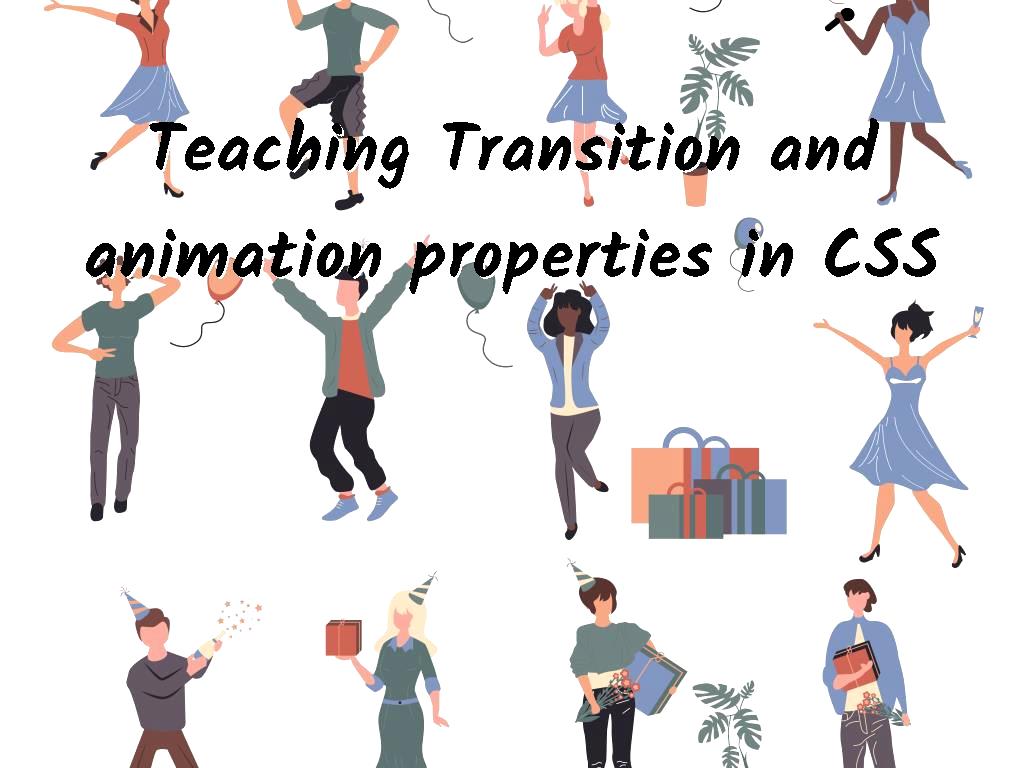 Learning Transition and animation properties in CSS