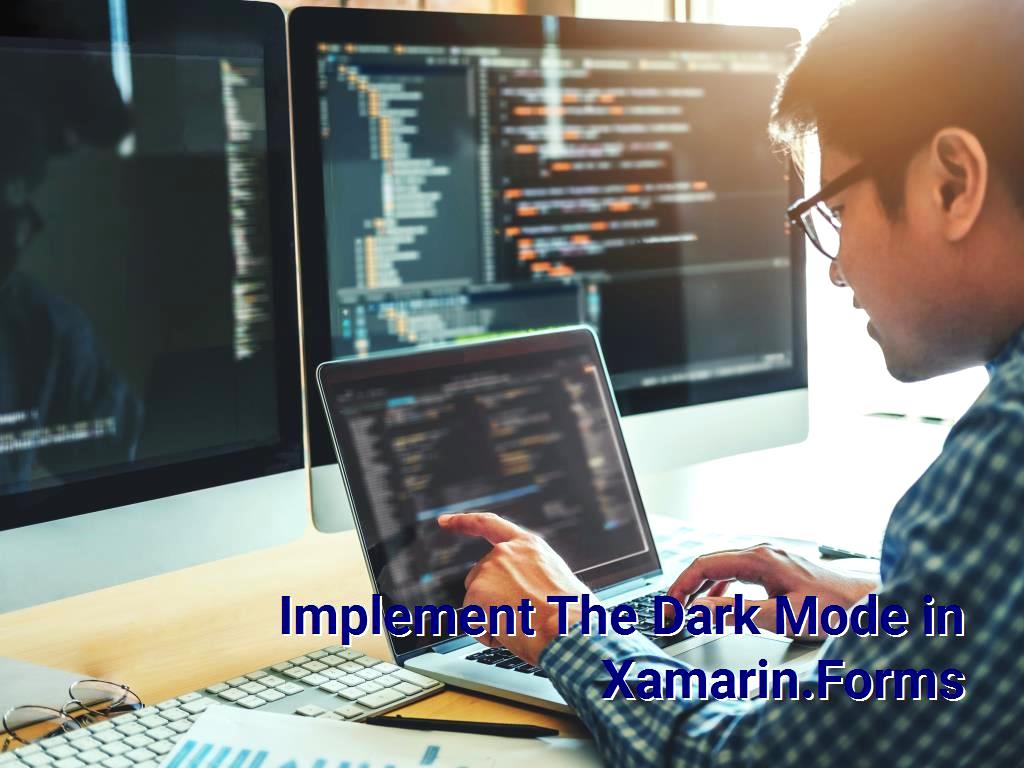 The style and theme of the applications designed and developed by Xamarin.Forms ( in French: les applications conçues et développées par Xamarin.Forms) can be changed. Application themes can be set to dark and light. Of course, themes in applications can also change when the program and developed apps are running. Dark Mode in Xamarin Forms