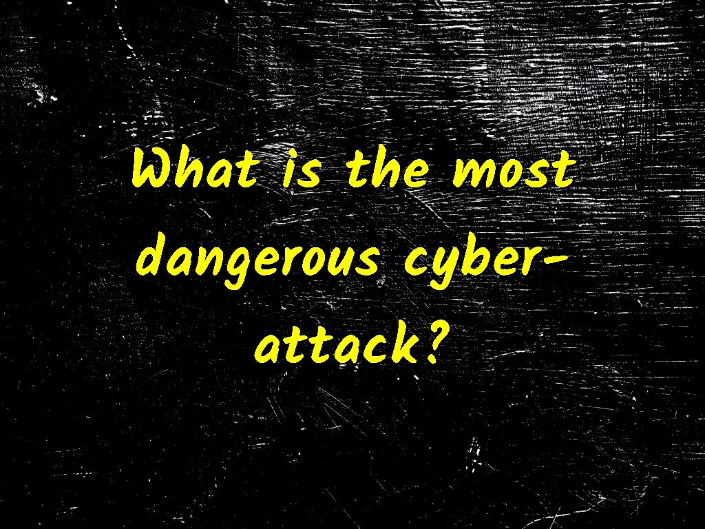 Due to the increasing number of types of cyber-attacks, it is necessary for you to first identify the most dangerous cyber attacks available, which we will mention below. most dangerous cyber attack