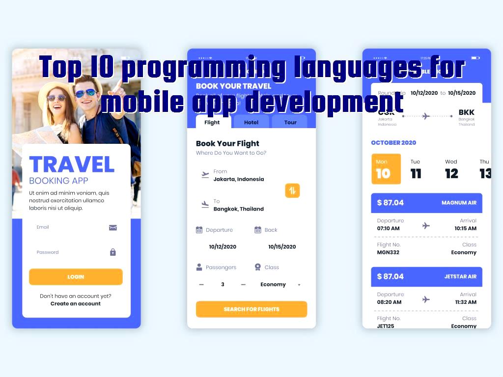 Mobile applications programming languages industry has multiplied in extent. Here I have analyzed the top ten app developments to explain which one is the best. languages for mobile