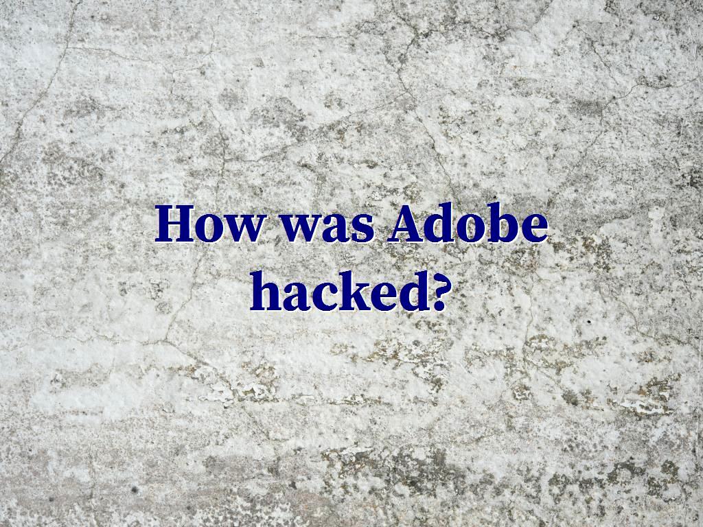 Adobe was first founded in 1982 by Charles Geschke and John Warnock. The idea for the company dates back to 1970 when the two in Xerox How was this hacked?