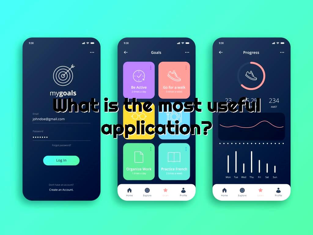 What Is The Most Useful Application 